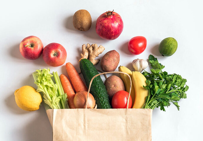 panier de légumes