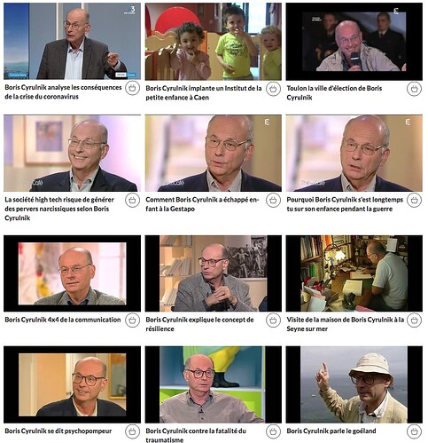 ina dossier Boris Cyrulnik