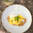Œuf Benedict à la ciboulette