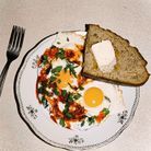 Mon çilbir aux oeufs et beurre aux épices