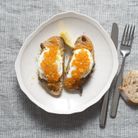 Tartines aux deux oeufs